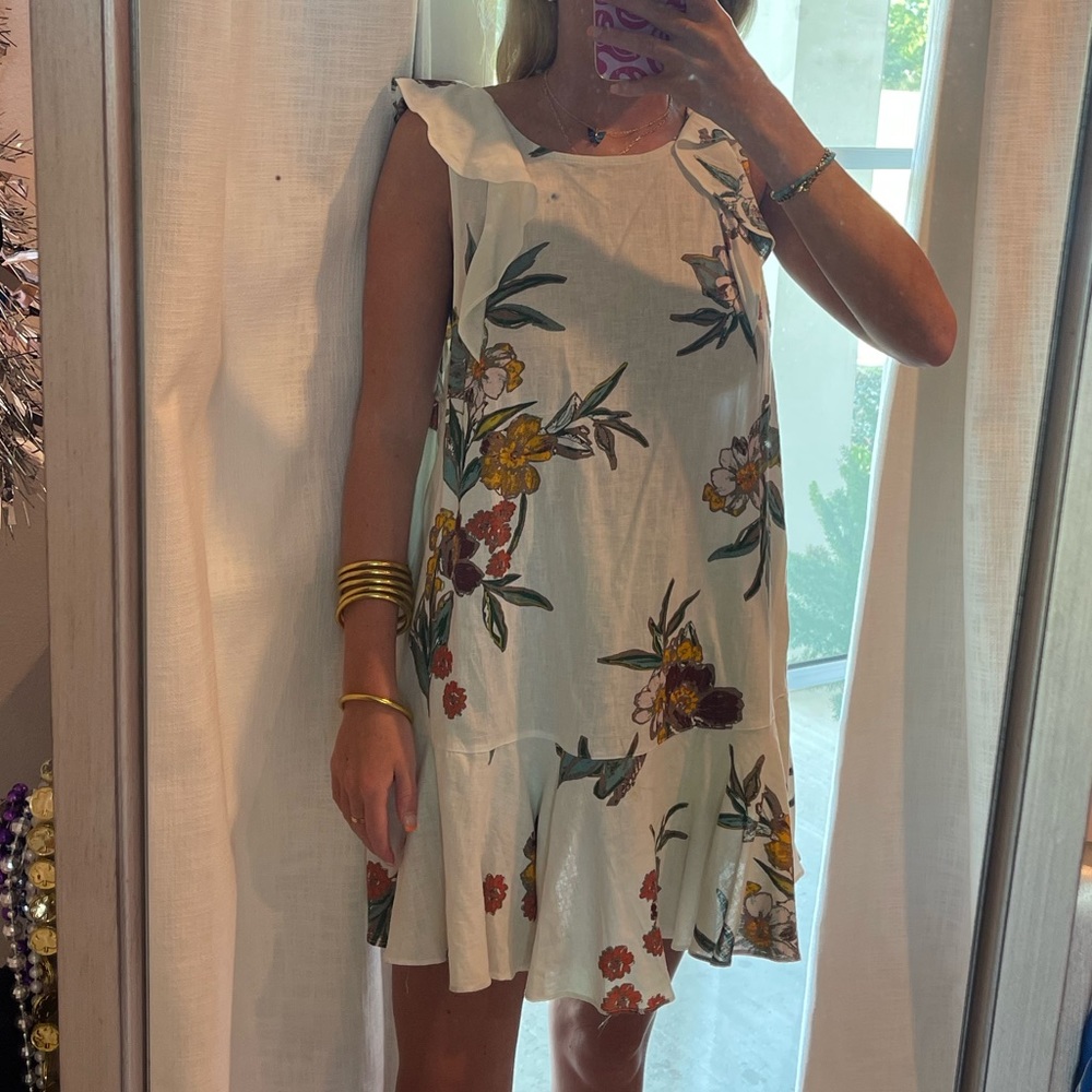 Free people white dress size S